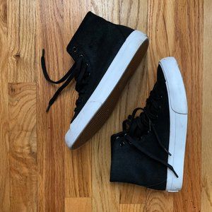 Saturdays New York City Black and White Sneakers